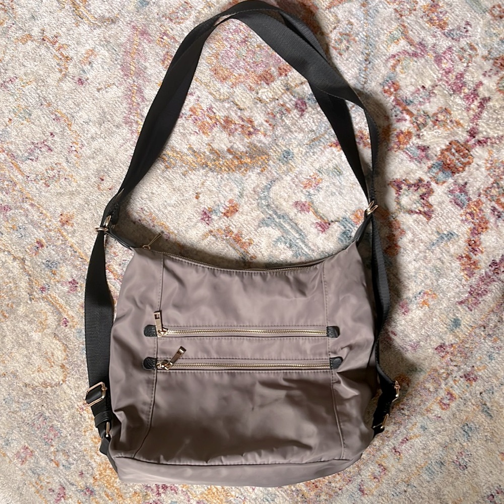 Gray Shoulder Bag/Backpack